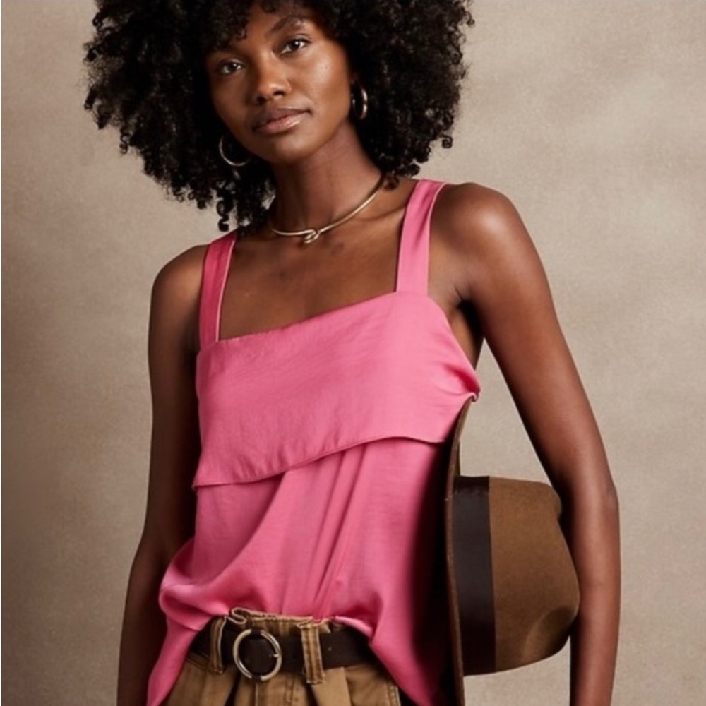 NWT Banana Republic Pink Cami